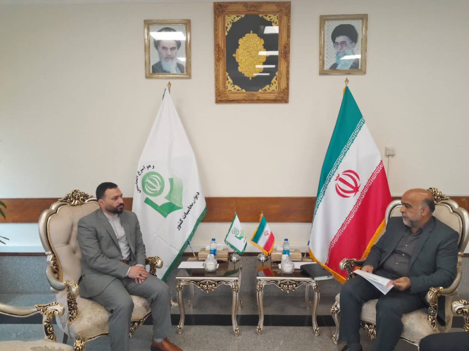 بررسی تعاملات مالیاتی و نظارتی در دیدار سرپرست دیوان محاسبات و مدیرکل امور مالیاتی خراسان رضوی